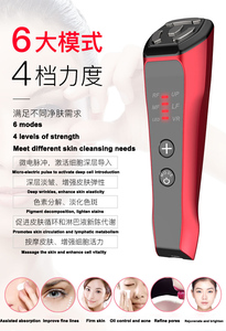 Convenient facial eye cosmetic instrument to lift and pull light lines under the eye bags black eye massager - Product Image 3