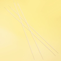 Cepillo Limpiador de Pajitas de Acero Inoxidable con Cerdas de Nylon Flexibles y Duraderas de Color Blanco para Pajitas de Vidrio