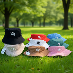 Cappello da Pescatore Ricamato Ny 32147 Multicolore per Uso Casual e Outdoor - Product Image 2