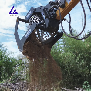 Bac de criblage pour excavatrice, testé en usine CE, paniers de criblage interchangeables, robuste pour projets de criblage de roches sablées - Product Image 6