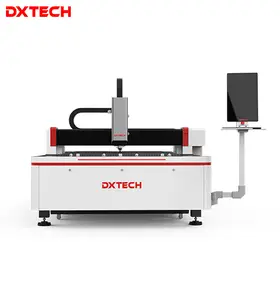 DXTECH lazer kesme başlığı lazer kesici Fiber lazer kesim makinesi fiyat sac Cnc 1000w 1500kw