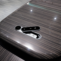 Scrivania Direzionale di Lusso, Tavolo Moderno per Ufficio con Ricarica Wireless e Luce LED, Mobili in MDF Lucido