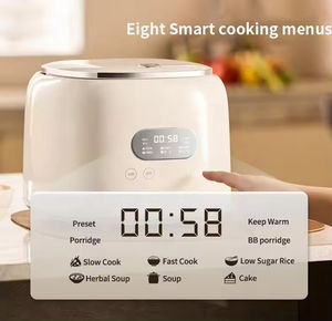 Nouvelle cuiseuse à riz électrique multifonction intelligente 2026 de 1,8 L et 2,5 L, faible teneur en sucre, automatique et éco-carbone - Product Image 2