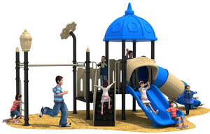 Offre Spéciale : Équipement de Jeu Extérieur Moderne pour Enfants – Ensemble Toboggan en Plastique pour Aire de Jeux Extérieure - Product Image 3