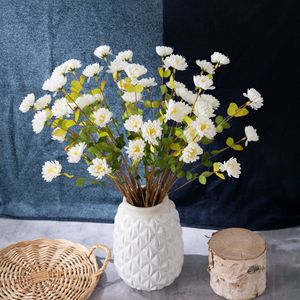 ดอกเบญจมาศเซรามิก CallaFloral ดอกไม้ประดิษฐ์สีขาว สำหรับตกแต่งงานแต่งงาน ทำด้วยมือ ก้านเดี่ยว - Product Image 4