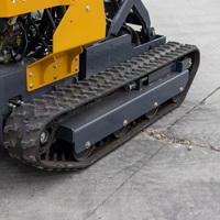 Kostenloser Versand Mini-Raupendumper Multifunktionaler Ketten-Minidumper 500kg 800KG Mini-Transporter Muldenkipper für Bauarbeiten