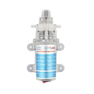 Pompes à diaphragme électriques miniatures XTL auto-amorçantes 15W CC fournies par le fabricant, pièces de distributeur d'eau de qualité alimentaire - Product Image 2