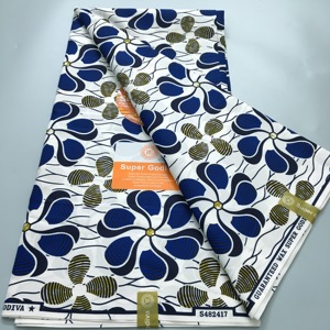 Hot Selling African Lace Fabric New Arrival Ankara Wax Fabric Print Tissu for Women DIY Cloth Dresses <strong>Sewing</strong> <strong>Material</strong> - Product Image 1