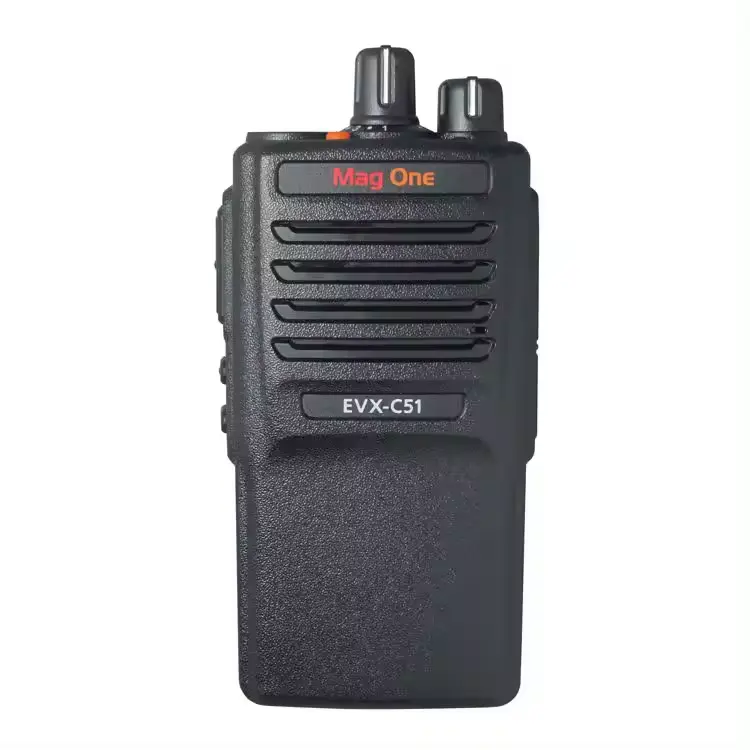 جهاز لاسلكي موتورولا الأصلي EVX-C51 Mag One Walkie Talkie DMR جهاز اتصال داخلي رقمي متخصص vhf uhf 32 قناة محمول يدويًا راديو ثنائي الاتجاه