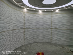 3D Composite sồi Veneer MDF vẫy Hội Đồng Quản trị ốp nội thất gỗ trang trí nội thất gỗ tấm Tường Bảng điều khiển cho bệnh viện biệt thự căn hộ - Product Image 6