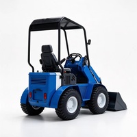 Mini-Baulader mit Schwerlast-Hydraulik und Benzinmotor, Kompakter Raupenlader für Bau- und Landwirtschaftseinsätze