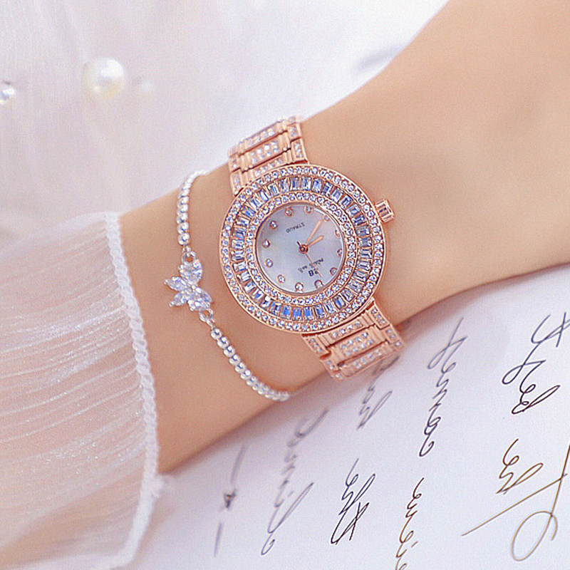ladies watch top quality with diamond