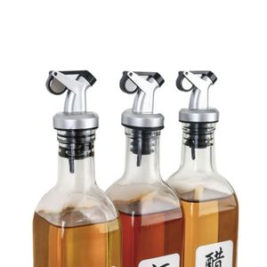 Wholesale New Design Auto Flip Olive Oil Spouts Leakproof Nozzle Dispenser <b>Wine</b> Pourer Spout Oil Vinegar Bottle <b>Stopper</b> Spout - Product Image 2