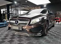 Kit complet en fibre de carbone polie de haute qualité pour Mercedes-Benz GLA45 AMG X156, lèvre avant, diffuseur arrière, capot, installation facile