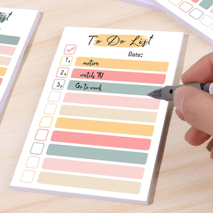 Bán Buôn Biểu Tượng Tùy Chỉnh In Ấn Mua Sắm Danh Sách Tủ Lạnh Sticker Mềm Từ Backboard Danh Sách Notepad - Product Image 2