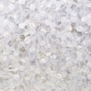 Xương Cá Trắng Tự Nhiên Mẹ Của Ngọc Trai Khảm Gạch Phòng Tắm Nhà Bếp <span class=keywords><strong>Backsplash</strong></span> - Product Image 5