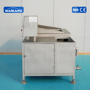 Machine de lavage à godet basculant de qualité industrielle, machine de nettoyage industrielle à vortex pour fruits et légumes, pour usine de transformation - Product Image 3