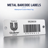 Étiquettes QR personnalisées et étiquettes de valve – Étiquettes en métal en aluminium anodisé et acier inoxydable étanches, autocollants artisanaux, formes personnalisées