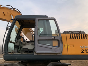 Hyundai 210 Excavatrice à roues utilisée Corée Original 21 tonnes Robex Hyundai R210w 210w-7 Excavatrice à vendre - Product Image 5