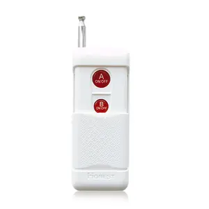 Control remoto inalámbrico RF, 1000m, teclas de silicona, 315MHz, 433MHz, usado con interruptor de control remoto