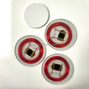 인쇄 가능한 다채로운 PVC <span class=keywords><strong>RFID</strong></span> 카드 <span class=keywords><strong>13</strong></span> <span class=keywords><strong>56Mhz</strong></span> 직경 20mm 색상 선택 명함 nfc 라운드 태그 - Product Image 1