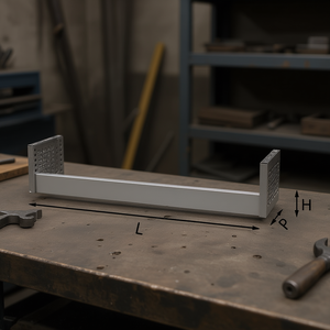 Support métallique dimensionnel en L 5003 S - Product Image 3