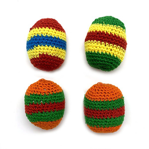 Ballon de jonglage en tricot avec logo personnalisé pour la promotion - Product Image 3