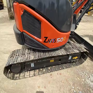 Excavadora usada Hitachi ZX50U lista para enviar, excavadora usada 90% nueva hecha en Japón ZX50u, Mini excavadora de 5 toneladas, garantía de calidad a la venta - Product Image 5