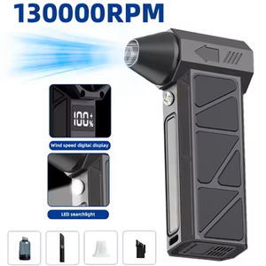 Ventilador Mini Turbo Portátil de Alta Qualidade com Opções de 130000/100000 Rpm Recarregável - Product Image 2