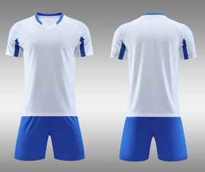 Men's Red Soccer Jersey Set Short Sleeve V-Neck Moisture Wicking <b>Athletic</b> Fit All Seasons Sublimated Print - Product Image 4