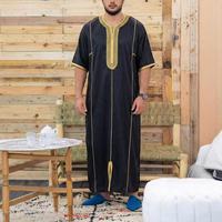 Vêtements islamiques pour hommes, Jubba Thobe Abaya ample, tenue musulmane pour homme, caftan, robes islamiques, robe d'Arabie Pakistan