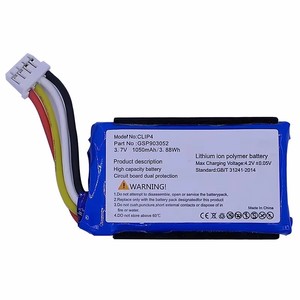 Batería de Repuesto a Precio Económico, Batería de Litio de 3.7V 1050mAh, Paquete de Baterías GSP903052 para Altavoces <span class=keywords><strong>JBL</strong></span> <span class=keywords><strong>Clip4</strong></span> Bluetooth - Product Image 2