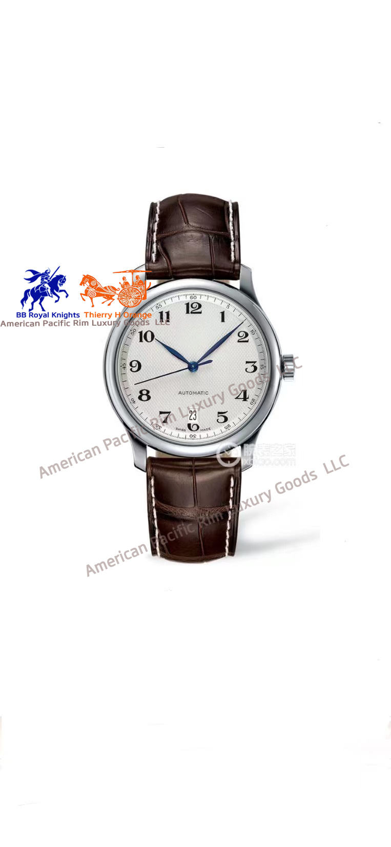 สีขาว (สาย, หน้าปัด, ขอบตัวเรือน เลือกได้)