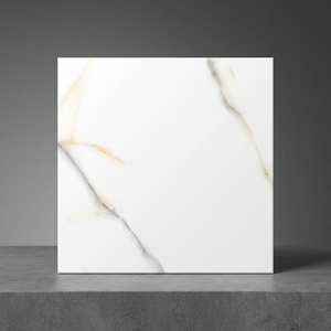Aramani Mellow Marble Look Polished Porcelain Floor Tiles 600x600mm White Glazed Ceramic - Product Image 4