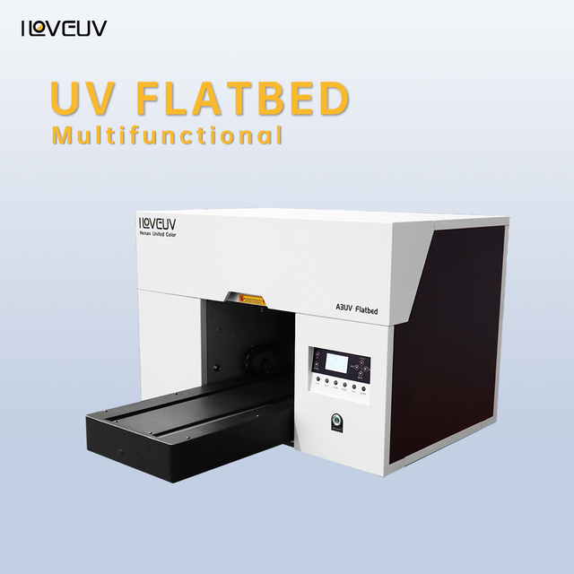 High Precision A1 Portable Desktop UV Printer for Acrylic Leather Card Phone Cases and Personalized Items
