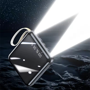 Nouvelle conception, <span class=keywords><strong>logo</strong></span> personnalisé, <span class=keywords><strong>mini</strong></span> batterie Li-polymère portable ultra-mince, 10000 mAh, banque d'alimentation mobile, lumière LED, sortie 10W, Pasonda - Product Image 6
