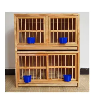 2020 Best Price Pigeon Breed Box Piogan/ Wooden Cage Breeding Cage Pegionbreeding Cages/