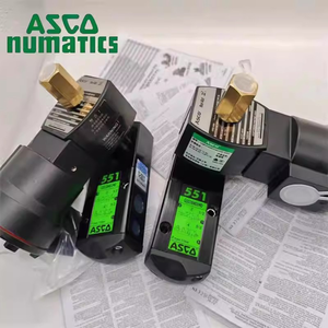 Vanne solénoïde ASCO série 8401 NF/551, vanne à bille/globe, contrôle pneumatique des fluides pour systèmes industriels, SS316, certifiée ATEX, OEM - Product Image 1