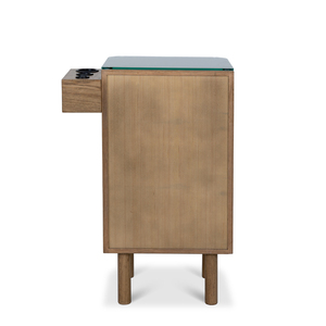 Moderner MDF-Friseursalon-Trolley mit Spiegel, Robuste Konstruktion, Leicht Beweglich, für Gewerbliche Nutzung - Product Image 3
