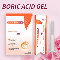 XINHEYU Gel à l'acide borique pour soins intimes quotidiens, 6 pièces, nettoyant vaginal probiotique pour femmes, herbes naturelles favorisant l'équilibre du pH