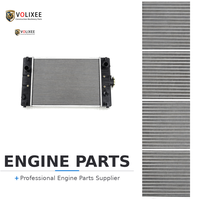 Radiateur d'eau U45506580 TPN440 pour système de refroidissement de moteur Perkins, assemblage avec cœur en aluminium, pièces de rechange