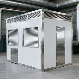 Toilettes et douches publiques intelligentes en métal préfabriquées pour grands camping-cars et parcs <span class=keywords><strong>de</strong></span> camping - Product Image 1