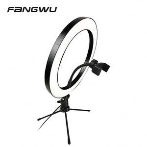 Factory Custom Fill Live Stream Deck 10 Inch Ring Light With Tripod Stand - Product Image 3