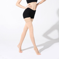 Bas de contention cuisse haute de qualité médicale 20-30 mmHg pour soutenir la circulation et soulager les varices, en nylon, pour hommes et femmes