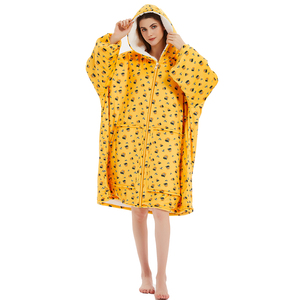 Custom <strong>Snuggle</strong> Flannel Fleece Anime Blanket <strong>Hoodie</strong> Cozy Long Sleeve Polyester in Modern Korean Style for Women and <strong>Men</strong> - Product Image 6