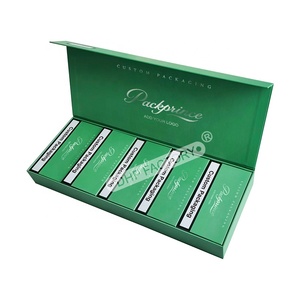 Juego de Cajas de Cigarrillos de Papel Reciclado con Impresión Personalizada de Lujo, Estuche para Tabaco, Cajas de Cigarrillos Personalizadas, Zigarettenpackung, Verpackung - Product Image 2