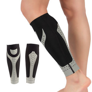 Manchons de compression pour mollets Hommes Femmes - Manchon de compression léger en polyester pour jambes, chaussettes sans pied - Protection contre les périostites tibiales - Product Image 1