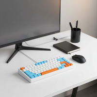 Keyboard Mekanik Portabel 82 Tombol untuk Gamer, Hot Sale 70% Diskon, Compact Gamer Blue Switch