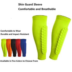 プロスポーツレッグガード六角耐震膝ふくらはぎ袖サッカーバスケットボールハイキング通気性 - Product Image 5