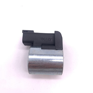 Bobina de Válvula Solenoide Senwitt 12V DC para Piezas de Excavadora, Bloqueo de Seguridad Piloto - Product Image 1
